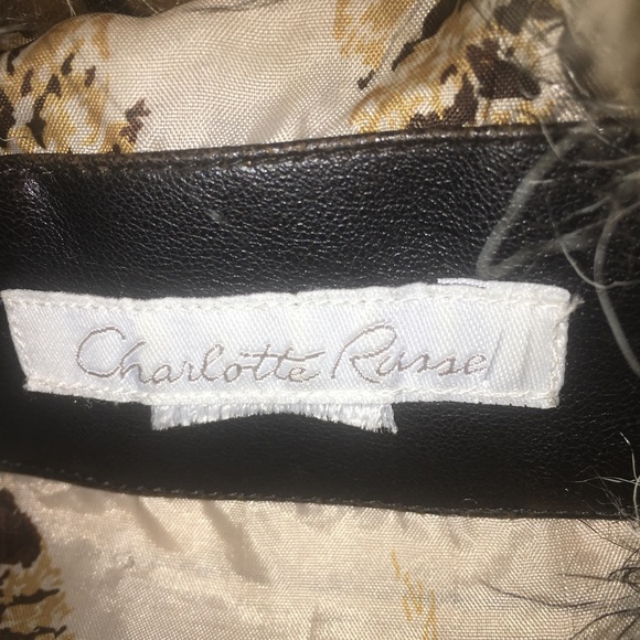 Faux Fur Brown Bomber Vest - Picture 4 of 6